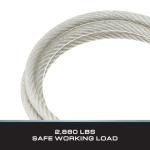 9 ft Heavy-Duty Security Cable with Locking Ends