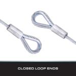 9 ft Heavy-Duty Security Cable with Locking Ends