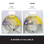 9 ft Heavy-Duty Security Cable with Locking Ends