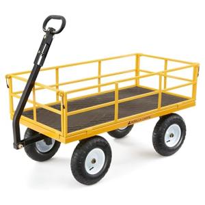 Gorilla Carts Heavy-Duty Steel Utility Cart