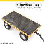 Gorilla Carts Heavy-Duty Steel Utility Cart