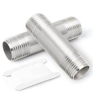 TAISHER 2-Pack 1/2" Stainless Steel Pipe Fittings