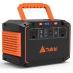 Takki 300W Portable Solar Generator with Solar Panel
