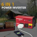 1000W Car Inverter with Dual AC Outlets