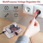 Adjustable Voltage Regulator Kit with LED Display
