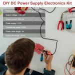 Adjustable Voltage Regulator Kit with LED Display