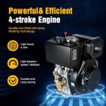 10HP Diesel Engine 6300W Heavy Duty Power