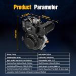 10HP Diesel Engine 6300W Heavy Duty Power