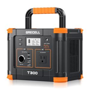 GRECELL 300W Portable Power Station for Outdoors