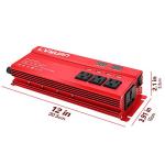 Yinleader 1000W/2000W Car Power Inverter with USB