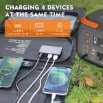 60W Foldable Solar Panel for Portable Power