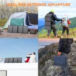 60W Foldable Solar Panel for Portable Power