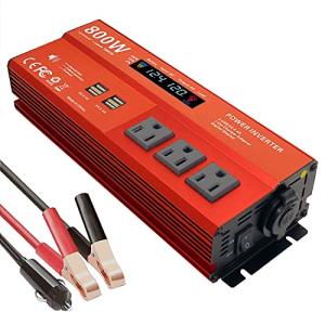 800W Inverter for Vehicles with USB Ports