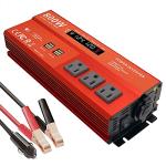 800W Inverter for Vehicles with USB Ports