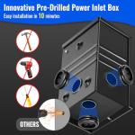 Seeutek 30 Amp 40 FT Generator Extension Cord