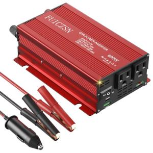 600W Car Power Inverter with Fast Charging Ports