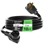 10FT 6 AWG Welder Extension Cord with Adapter