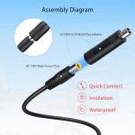 20FT DC Power Extension Cable for Solar Use