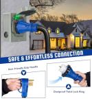 50 Amp Generator Cord and Inlet Box Combo