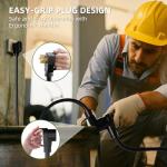 10FT 6 AWG Welder Extension Cord with Adapter