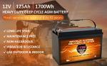 VMAX SLR125 AGM 12V 125Ah Deep Cycle Battery