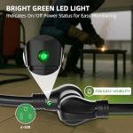 10FT 6 AWG Welder Extension Cord with Adapter