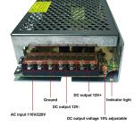 AC to DC 12V 15A Power Supply Adapter