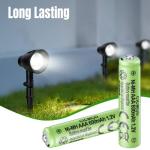 CICMOD 8-Pack Rechargeable AAA Ni-MH 600mAh Batteries