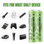 CICMOD 8-Pack Rechargeable AAA Ni-MH 600mAh Batteries