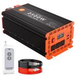 2500W Power Inverter with LCD Display and USB Ports