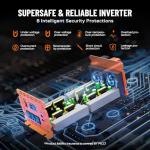 2500W Power Inverter with LCD Display and USB Ports