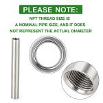 TAISHER Stainless Steel 1/2" NPT Pipe Fittings