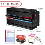 1000W Pure Sine Wave Inverter with Remote Control