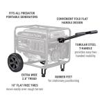 10-Inch Heavy Duty Generator Wheel Kit