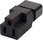 Nema 5-15R to C14 Power Converter Adapter