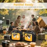 5000 Watts Portable Dual Fuel Inverter Generator