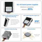 YABOANG 240W Waterproof DC-DC Boost Converter