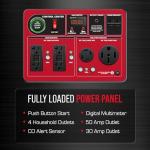 DuroStar DS13000MX Dual Fuel Portable Generator