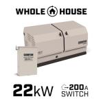 Champion 22 kW Home Standby Generator with Switch