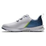 FootJoy FJ Fuel Men's Golf Shoes - White/Blue/Green