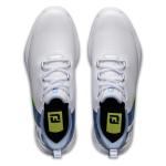 FootJoy FJ Fuel Men's Golf Shoes - White/Blue/Green