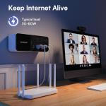 GoldenMate 600VA Lithium UPS Battery Backup System