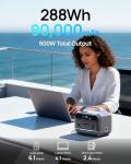 DaranEner 288Wh Portable Power Station for Adventures