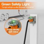 50 Amp Generator Extension Cord with Inlet Box