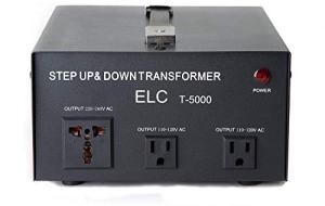 ELC T-5000+ 5000W Voltage Converter Transformer