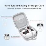 Krypthos Portable VR Headset Carrying Case - Gray