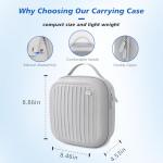 Krypthos Portable VR Headset Carrying Case - Gray