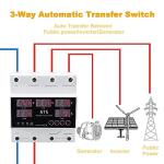 Automatic Transfer Switch with Overcurrent Protection, 63A