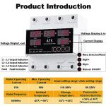 Automatic Transfer Switch with Overcurrent Protection, 63A