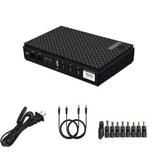 Mini UPS Battery Backup with Surge Protector